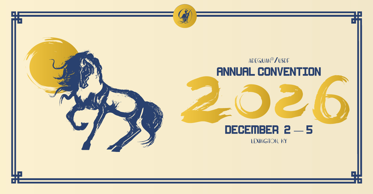 The 2026 Adequan&reg; & USDF Annual Convention | Convention Coverage